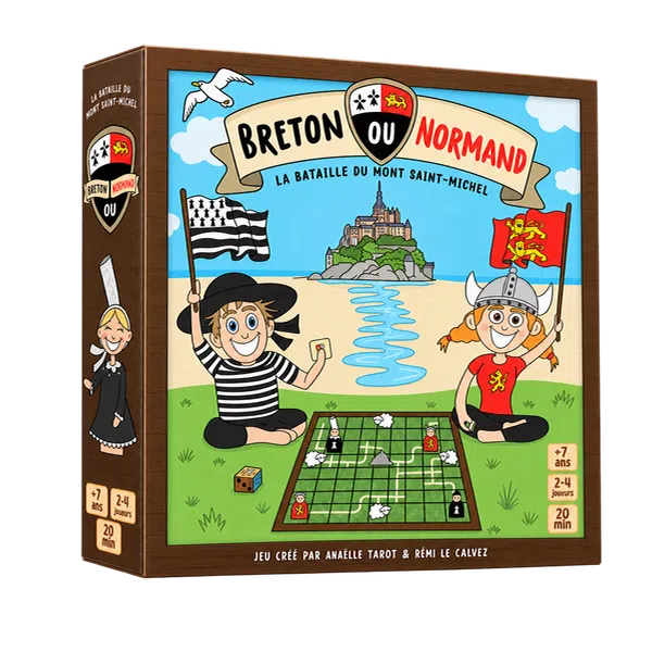 Breton ou Normand - boîte du jeu